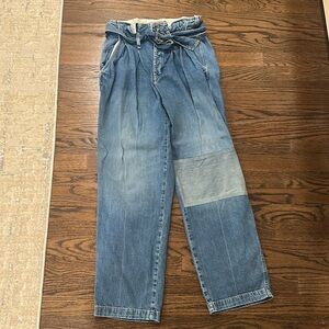 Polo - Denim Patch Paper Bag Jean Pant